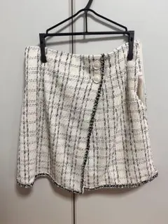 [ナイスクラップ]チェック柄ミニスカート Fサイズ