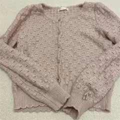 【プライムパターン】ピンク ニット Ｍサイズのサムネイル