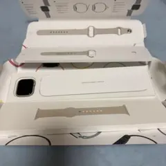 Apple Watch Series 8 GPSモデル スターライトアルミニウ