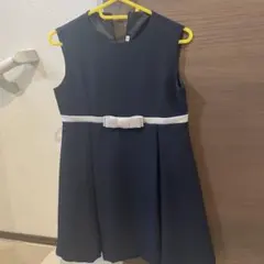 美品⭐︎ネイビー フォーマルワンピース 140サイズ