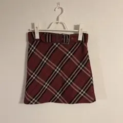 BURBERRY BLUE LABELチェック ミニスカート 36