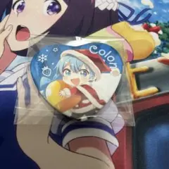すとぷり　ころんくん　ハート缶バッジ