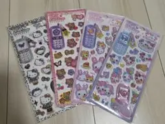 平成はっぴーフォン キティ ふわふわラビちゃん まじかるミューちゃん 4枚セットのサムネイル