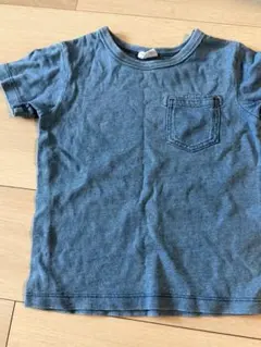 BREEZE ブルー デニム風Tシャツ 110サイズのサムネイル