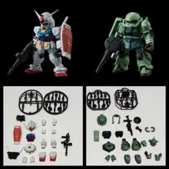 モビルスーツアンサンブル 01 ガンダム ザク