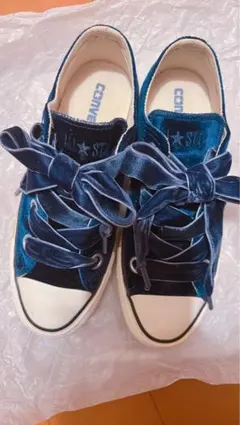 ⭐︎お値下げ⭐︎コンバース ベルベット スニーカー 23.5cm