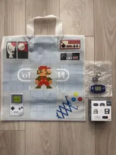 【新品未使用】ニンテンドーミュージアム　ゲームキーホルダー