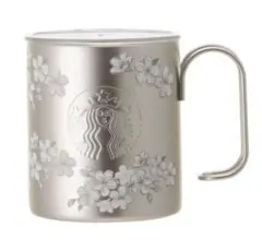 スタバ　SAKURA2026リッド付ステンレスマグ355ml
