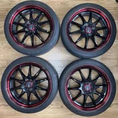 限定 WORK ZR10 紅 165 50 16 5.5J +45 te37のサムネイル