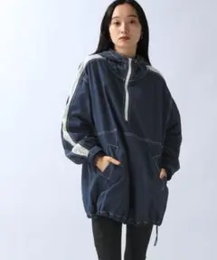 JEANASISナイロンハイショクアノラックのサムネイル