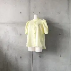 美品ラブティックボンボン【愛されブラウス】シアーバルーンスリーブブラウスイエローのサムネイル