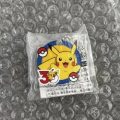 ポケモンスナック 30周年 お菓子クリップ チャーム ピカチュウ シール