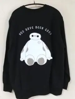 【訳あり】ディズニー ベイマックス サガラ刺繍 トレーナー 3L