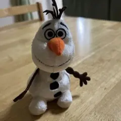 【貴重】オラフぬいぐるみストラップ Disney アナと雪の女王 FROZEN オラフ ぬいぐるみストラップキー