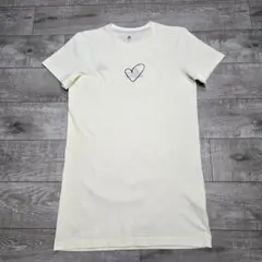adidas レディース 半袖Tシャツ ホワイト ハートロゴのサムネイル