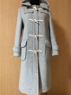 【組曲】グレー ダッフルコート フード付き