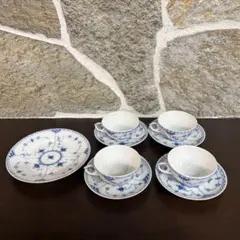 ROYAL COPENHAGEN ティーカップ&ソーサー／プレートセット