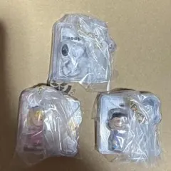 PEANUTS アクリルキーホルダー 3種セット 食玩