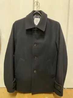 FIDELITY ブラックシングルピーコート