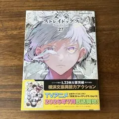 新品　文豪ストレイドッグス　27巻　文スト