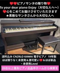 【送料無料】 KAWAI 電子ピアノ 88鍵 CN201R 2024年製 KAWAI 電子ピアノ 88鍵 CN201R 2024年製 送料無料 - メルカリ