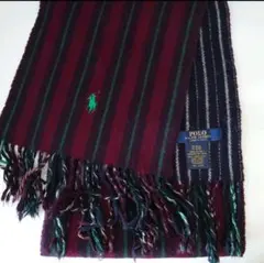 POLO RALPH LAUREN ダブルフェイスマフラー イタリア製