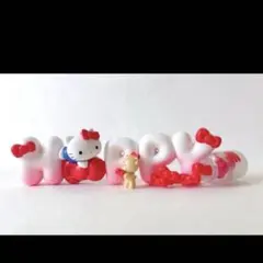 ハローキティー　ワーズコレクション　happy