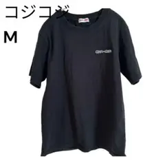 COSTI-COSTI ロゴ刺繍 半袖Tシャツ ブラック Mサイズ シンプル