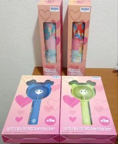 TWICEラブリー ハンディファン&シール ミブリーナブリー セット バラ