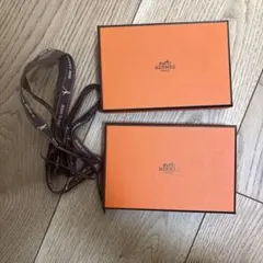 HERMES エルメス ギフトボックス オレンジ 空箱