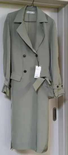 MOUSSY グレー ロングコート