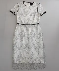 【訳あり】Phase Eight フェイズエイト レースワンピース UK12のサムネイル