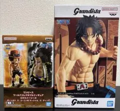 ワンピース ポートガス・D・エース 　マーシャル・D・ティーチ 　フィギュア
