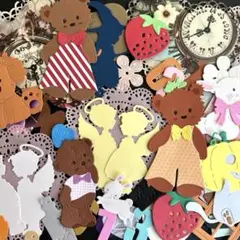 カラフルダイカットセット