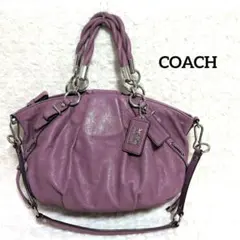 美品 COACH マディソン ソフィア 2way ハンドバッグ F18620 - メルカリ