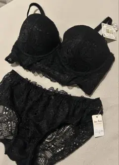 D70 ブラジャー ショーツセット 脇高ブラ