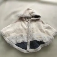 gelato pique フード付きポンチョ 80-90