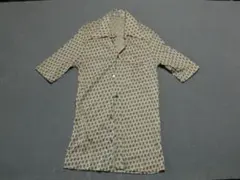 70s80s GIVENCHY イタリア製 モノグラム シャツ 3のサムネイル
