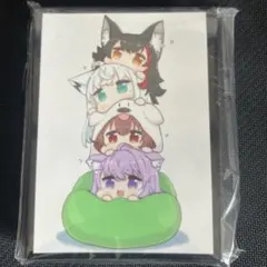 未開封 スリーブ ホロライブ 白上フブキ 猫又おかゆ 戌神ころね 大神ミオ B スリーブ】ホロライブ 大神ミオ 白上フブキ 戌神ころね 猫又おかゆ