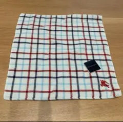 [新品・未使用] バーバリー 日本製ガーゼタオルチーフ
