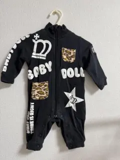 BABY DOLL ヒョウ柄 ロンパース 70サイズ