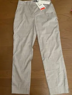 新品未使用　タグ付き　ZARA チェックパンツ　34 薄手