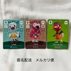 どうぶつの森 amiiboカード ダチョウ住民 セット