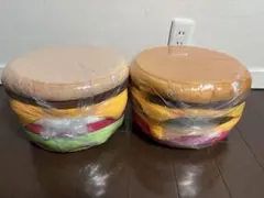Mogu Mogu Burger Stool 2個セット