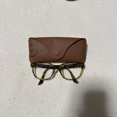 Ray-Ban ブラウン・トータス メガネ ケース付き