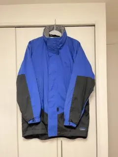 90s L.L.Bean メンズM マウンテンパーカー 青×黒