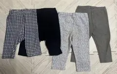 プティマイン　ユニクロ　レギンス4本セット