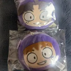 닌타마 란타로 봉제인형 마스코트 다케타니 하치 사카에몬 하치야 사부로 세트