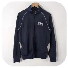EVERLAST トラックジャケット ジャージ ネイビー 刺繍ロゴ ラグランのサムネイル