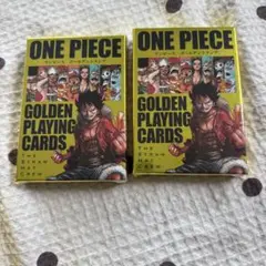 ONEPIECE ゴールデントランプ THE ジャンプショップ 2点 - メルカリ